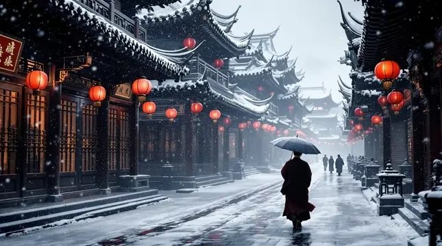 雪落长安 封面